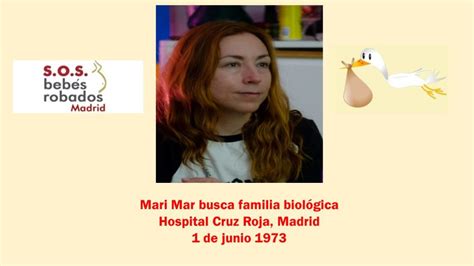 Mari Mar Busca Familia Biol Gica Hospital Cruz Roja Madrid De