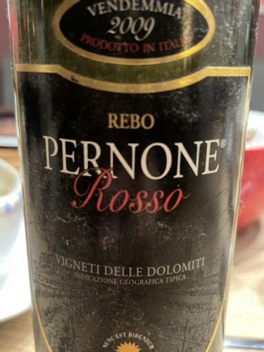 Torboli Pernone Rebo Rosso Vivino US