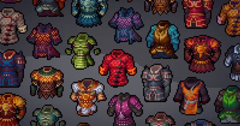 Pixel Armor Pack1 Medieval 2d 아이콘 Unity Asset Store