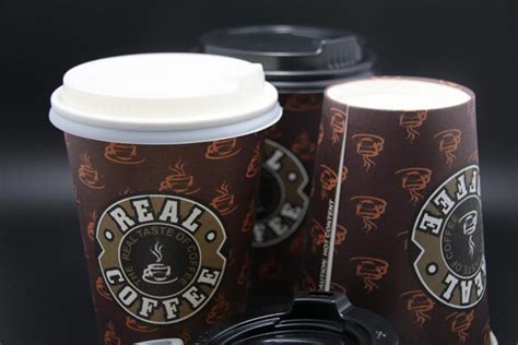 Custom Logo Printed Disposable Single Wall Hot Coffee Paper Cups China