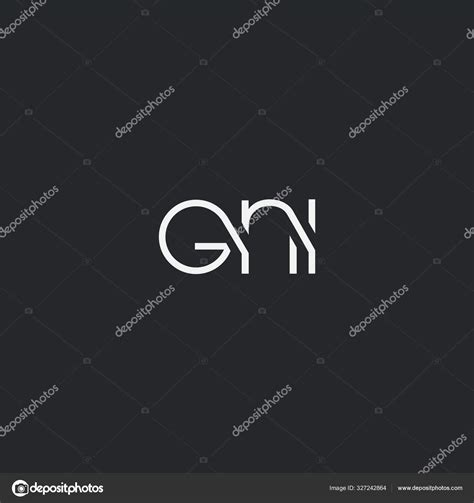logo gni business card template vector stock vector  ajayandzyn