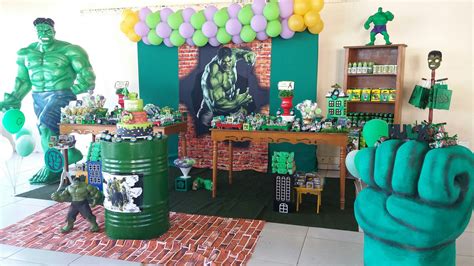 Decora O Festa Infantil Hulk Price