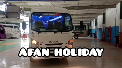 Afan Holiday Rilis Minibus ISUZU Elf NLR85U Euro4 Dengan Body Jetbus3