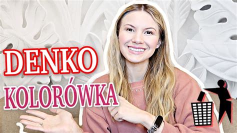 DENKO KOLOROWKA Projekt denko MARZEC recenzja kosmetyków YouTube