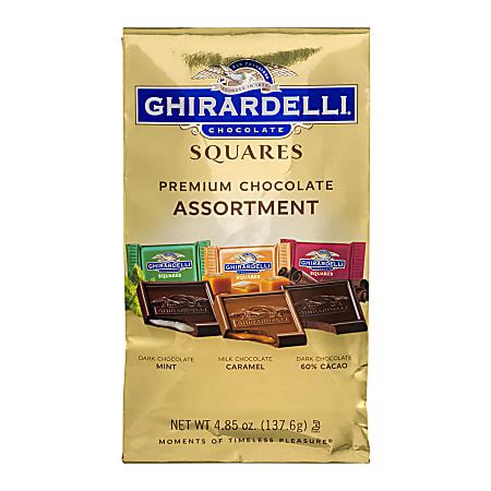 Ghirardelli Chocolate Squares Premium Assortment Oz Pack Of Bags