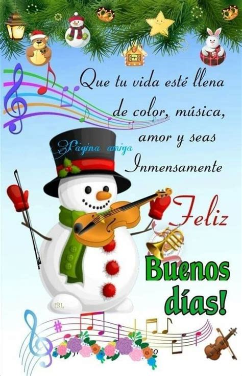 Buenos Días NAVIDEÑOS Bonitos Imágenes y Frases GRATIS Buenos dias