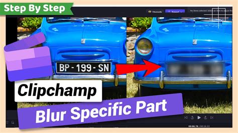 How To Blur Part Of A Video Clipchamp Tutorial Youtube