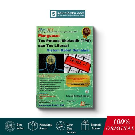 Jual Buku Menguasai Tes Potensi Skolastik Tps Dan Tes Literasi Utbk