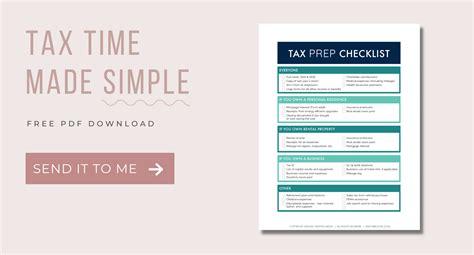 The Tax Preparation Checklist Your Accountant Wants You To Use