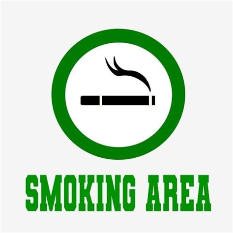 Area Clipart PNG Images Smoking Area Logo Smoking Area Logo Green