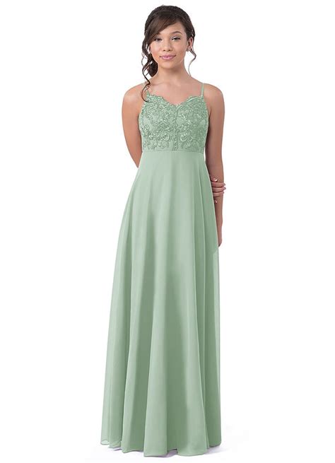 Agave Azazie Sonya JBD Junior Bridesmaid Dresses Azazie