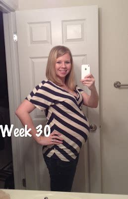 30 Weeks Pregnant - Belly Pictures! Woo Hoo! - Modernly Morgan