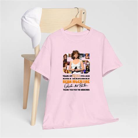 Years Of Reba Mcentire Thank You Signatures Shirt Reba