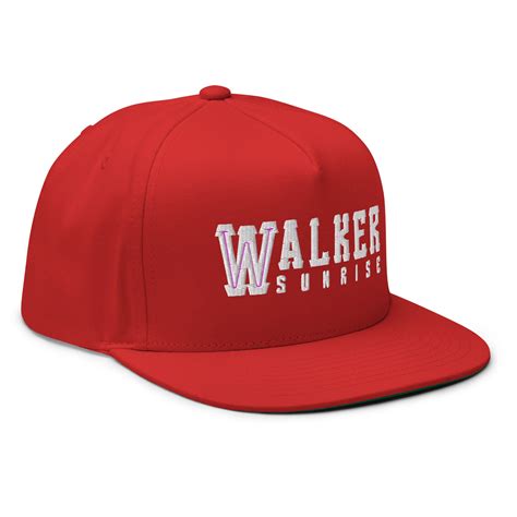 Walker Sunrise Flat Bill Cap