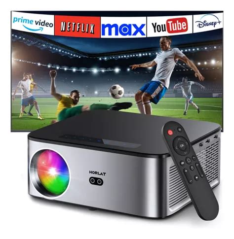 Proyector Led Horlat T B G K Android Bluetooth Wi Fi Meses Sin Inter S