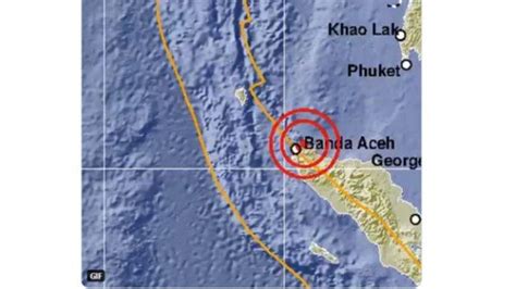 Gempa Di Banda Aceh Berkekuatan 5 3 Magnitudo Tak Berpotensi Tsunami