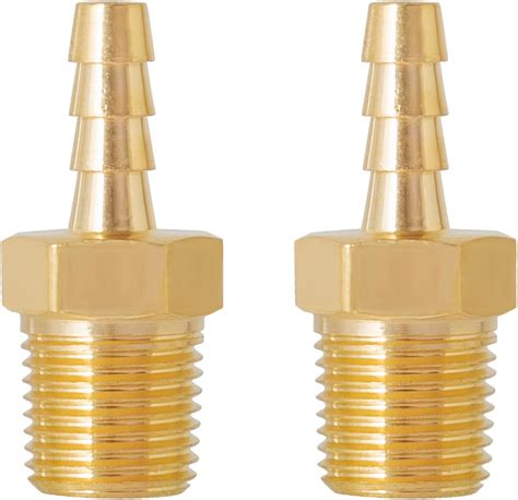 Amazon Sungator Npt Brass Hose Barb Fittings Npt Male