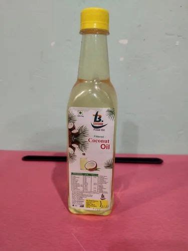 Ml Mono Saturated Cold Pressed Coconut Oil At Rs Plastic Bottle