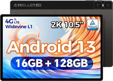 TECLAST M50 Android 13 12Go RAM 128Go ROM Tablette Tactile 10 Pouces