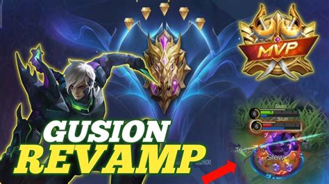 Gusion Revampbantai Musuh Di Awal Season Gusion Jungle Youtube