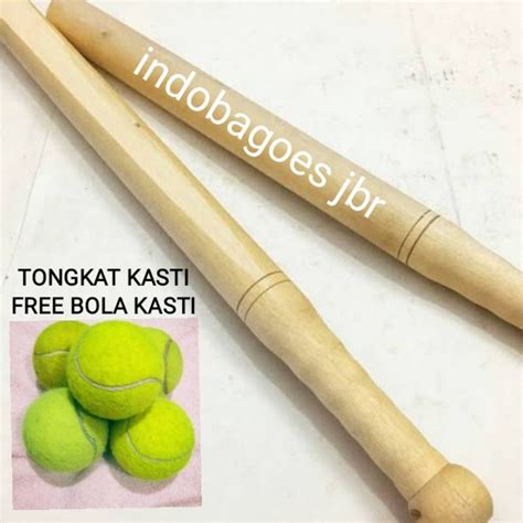 Jual Tongkat Kasti Tongkat Kasti Kayu Pemukul Kasti Paket Tongkat Kasti