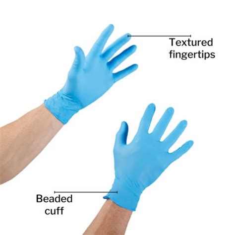 Mckesson Confiderm 38 Nitrile Exam Glove Standard Cuff Length Medium