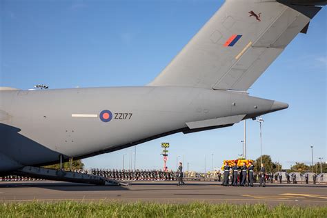 Flight Carrying Queen Elizabeths Coffin Becomes The Most Tracked In