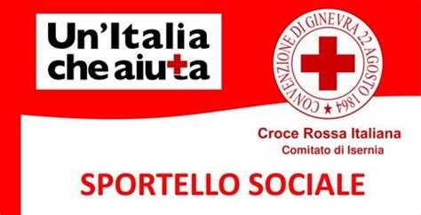 Cri Isernia Apre Lo Sportello Sociale Per Accogliere Le Categorie