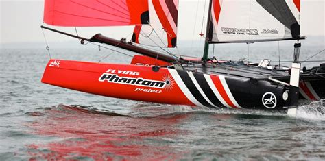 Low Flying Phantom Catamaran Racing News And Design