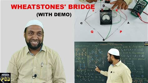 Wheatstone S Bridge Demonstration Current Electricity Class