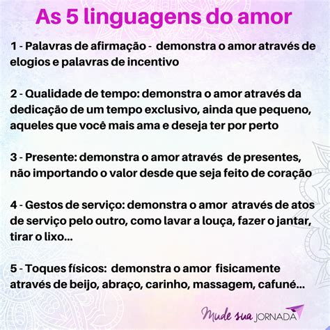 Teste Linguagens De Amor Retoedu