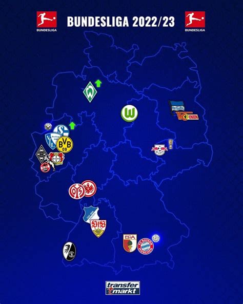 Bundesliga Map 2024 Vina Aloisia