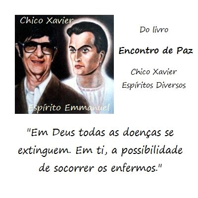 Espiritualize Se Chico Xavier Emmanuel Livro Encontro De Paz