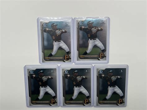 TERMARR JOHNSON 2022 Bowman Draft 1st Bowman Chrome BDC 130 Pirates