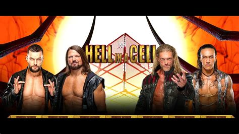 Full Match Aj Styles Finn Balor Vs Edge Damian Priest Hell In