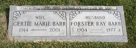 Gertrude Marie Gertie Essary Barr Find A Grave Memorial