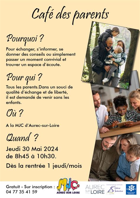 News Café des parents MJC illiwap news illiwap