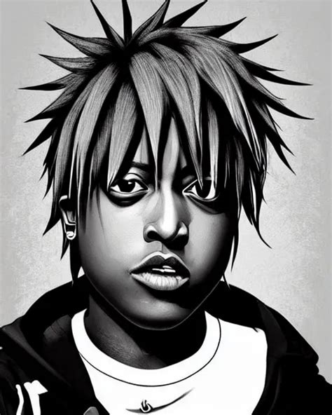 Juice Wrld Rapper Rockstar Legend Highly Detailed Stable Diffusion