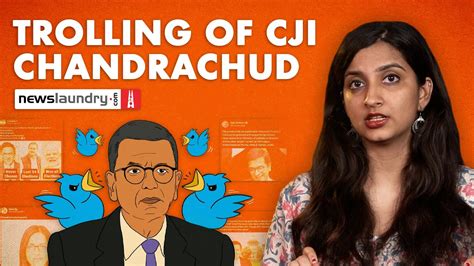 How BJP Supporting Influencers Trolled CJI Chandrachud Online NL