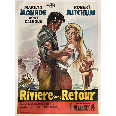 Grande Affiche De Film Entoil E De La Riviere Sans Retour R