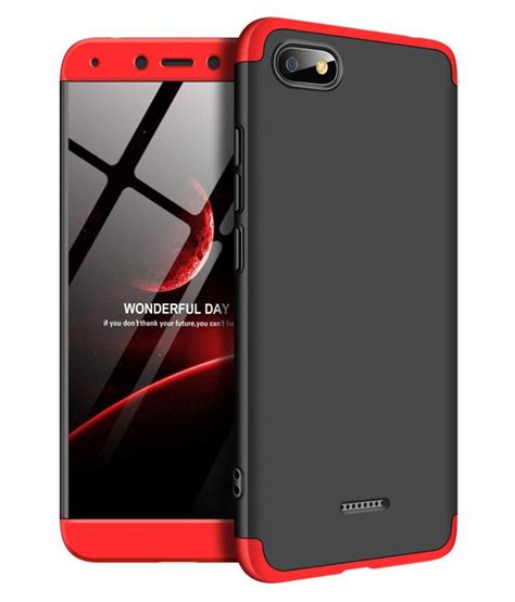 Xiaomi Redmi 6A Plain Cases REGLET - Red - Plain Back Covers Online at Low Prices | Snapdeal India