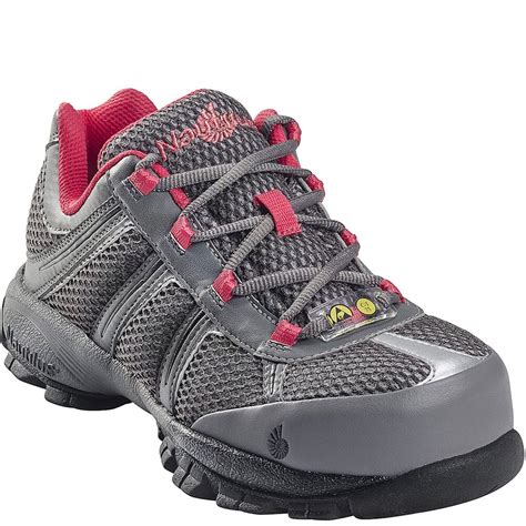 Nautilus Womens Steel Toe Safety Shoes Greypink Elliottsboots