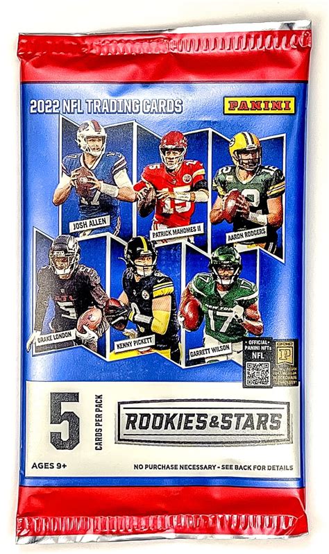 Panini Nfl Rookies Stars Football Trading Card Gravity Pack