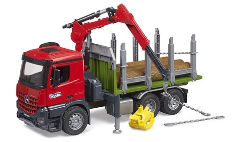 Bruder Timber Truck Loading Crane and Grab | Taunton Toys