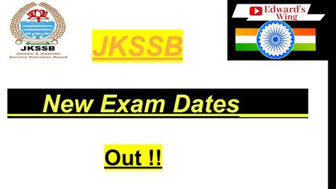 Jkssb New Exam Dates Out Faa Jkpsi Finance Fisheries