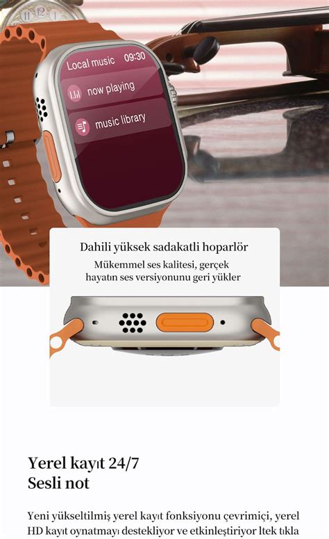 ShinyWATCH Ultra 2 Süper AMOLED Ekranlı Yapay Zeka Özellikli Akıllı