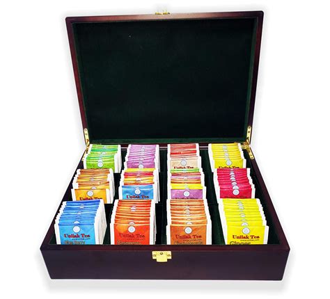 Buy MPM Plaza Presents Wooden Tea Box With 12 Compartments With 220