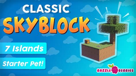 Classic Skyblock By Razzleberries Minecraft Marketplace Map