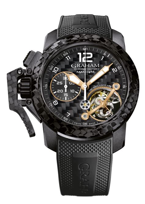 Hands On Graham Chronofighter Superlight Carbon Tourbillograph Specs