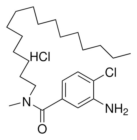 4 CHLORO N1 HEXADECYL N1 METHYL 3 AMINOBENZAMIDE HYDROCHLORIDE